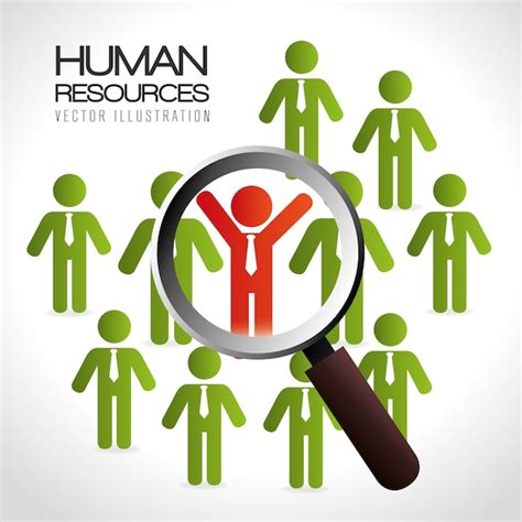 Premium Vector Human Resources Vector Illustration