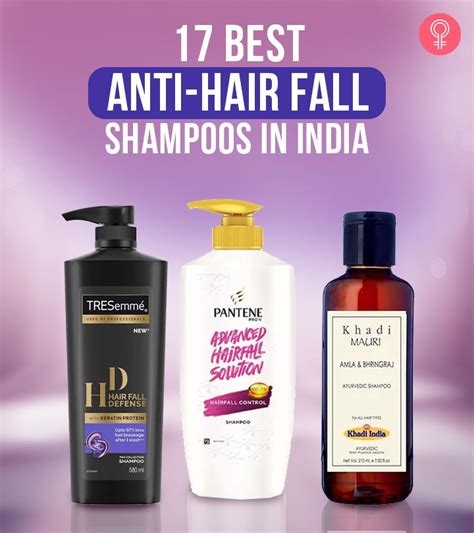 17 Best Anti Hair Fall Shampoos For All Hair Types 2023