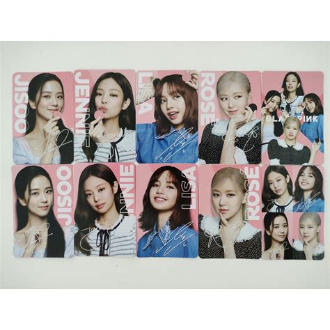 OREO X BLACKPINK Photocards ORIGINAL OFFICIAL Cards Shopee Malaysia