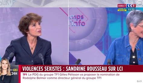 Agacée par les questions d Elizabeth Martichoux Sandrine Rousseau