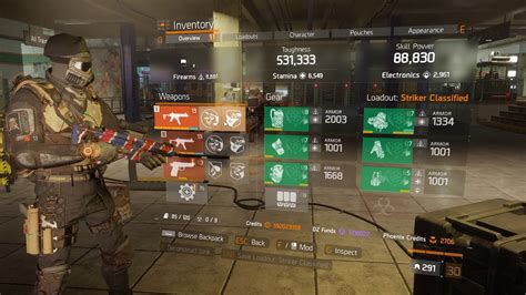 The Division My Striker Build YouTube