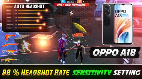 Free Fire Headshot Setting Oppo A Sensitivity Setting