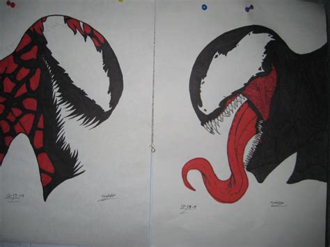 Carnage Vs Venom By Cybololz On Deviantart