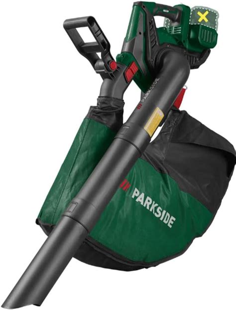 Parkside Plsa Li C Battery Leaf Vacuum Cleaner Leaf Blower V