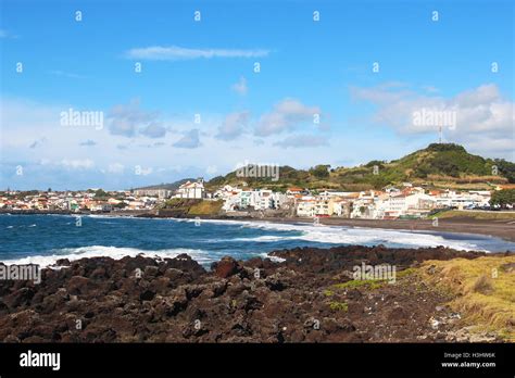 Praia das Milicias (Militias beach) near Ponta Delgada, Sao Miguel ...