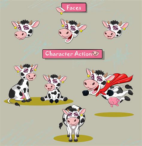 The Happy Cow on Behance