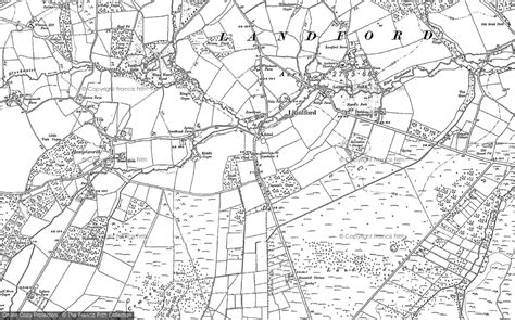 Old Maps Of Landford Wiltshire Francis Frith