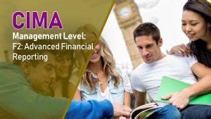 Cima Advanced Diploma In Management Accounting Cima Adv Dip Ma F