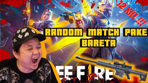 BARETA KEMAS BABAR DI RANDOM MATCH YouTube