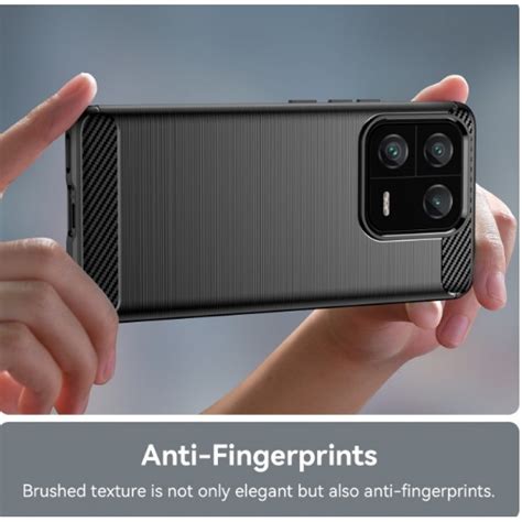 Tpu Carbon Fiber Brushed Xiaomi Pro Black