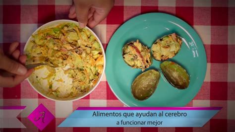 Alimentos Que Ayudan Al Cerebro A Funcionar Mejor Youtube