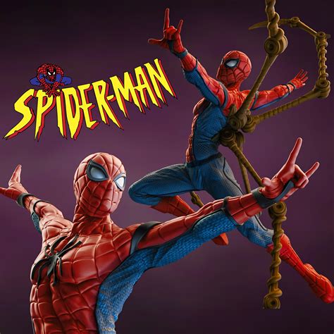 SPIDER MAN 3D Printing STL Files