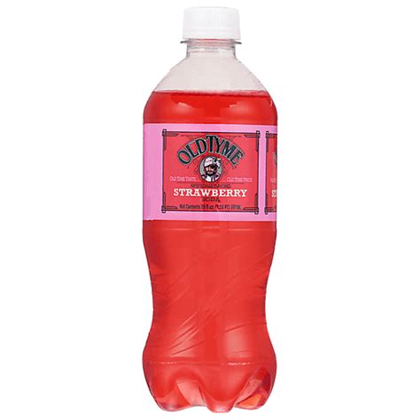 Old Tyme Strawberry Soda Fl Oz Bottle Shop Carlie C S