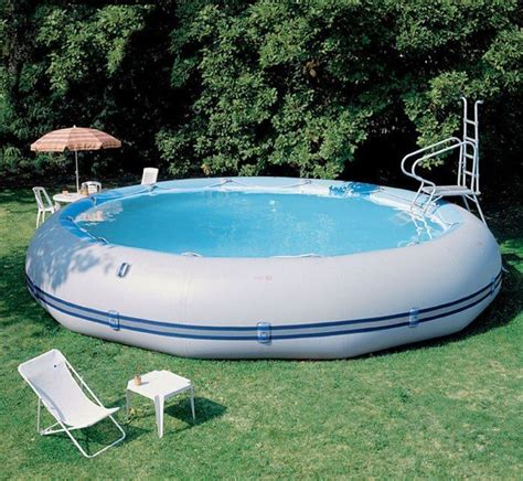 These Giant Inflatable Pools Work As Both An Above Or In Ground Pool