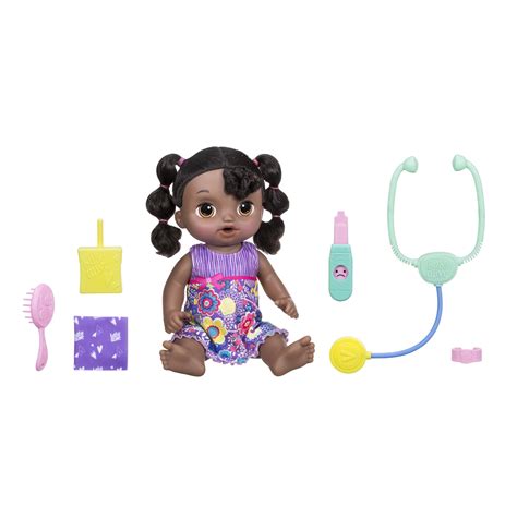 Baby Alive Sweet Tears Black Hair Baby Doll Drinks And Cries Tears