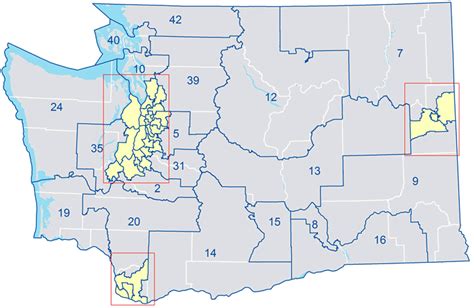 State Legislative District Map