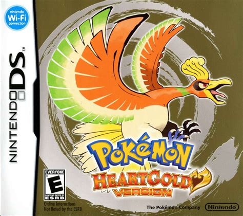 Pok Mon Heartgold Version Nintendo Ds Box Cover Art Mobygames