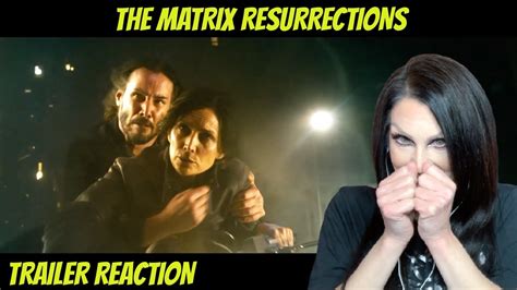 The Matrix Resurrections Official Trailer Reaction Youtube