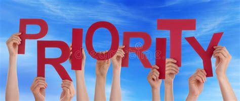 Priority Word Stock Image Image Of Vintage Limited 109231253