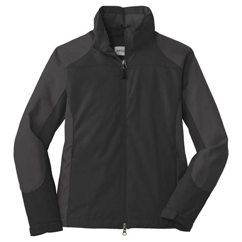 Port Authority Womens Blackgunmetal Endeavor Jacket