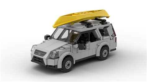 Lego Moc Honda Crv By Yellowlxf Rebrickable Build With Lego