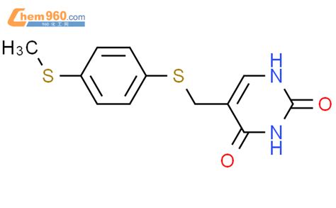 89000 13 5 2 4 1H 3H Pyrimidinedione 5 4 Methylthio Phenyl Thio