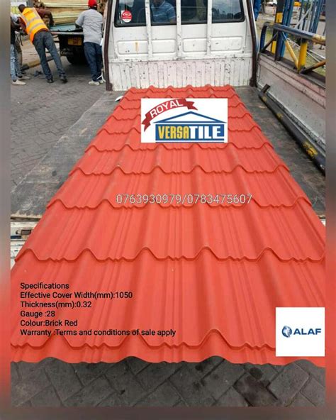 Royal Versatile G Tile Red Smooth Roof Kupatana