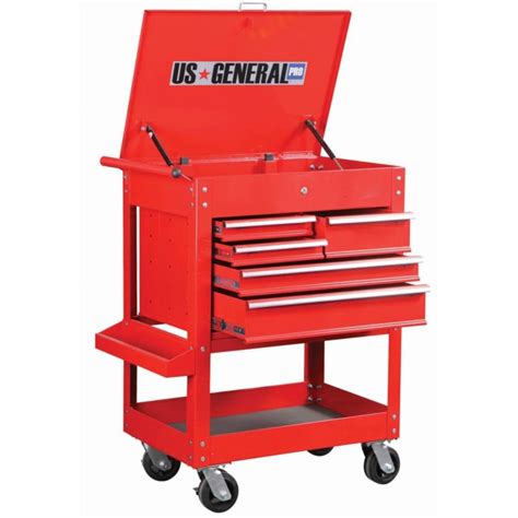 X Double Bank Roller Cabinet Red Off