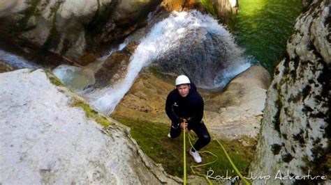 Canyoning De Coiserette Dans Le Jura Saint Claude Rockn Jump