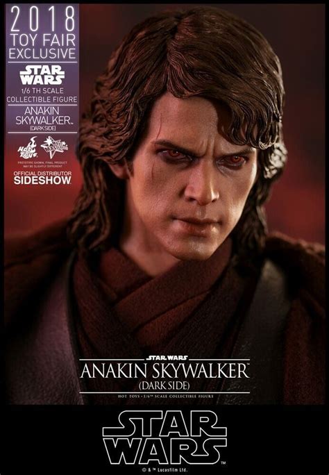 Hot Toys Star Wars Episode Iii Dark Side 1 6 Scale Anakin Skywalker Figure For Sale Online Ebay