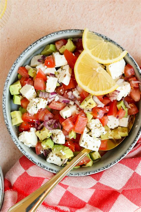 Avocado Salade Met Feta En Tomaat Lekker En Simpel