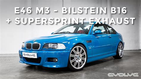 E46 M3 Bilstein B16 Supersprint Exhaust Install Exhaust Sound