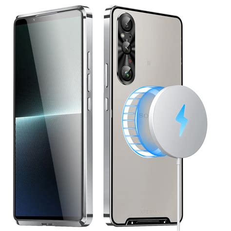 Противоударный металлический армированный чехол для Sony Xperia 1 IV V ...