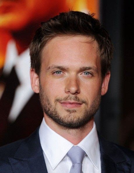 Patrick J Adams Photos Stars At The Luck Premier Mike Ross Suits