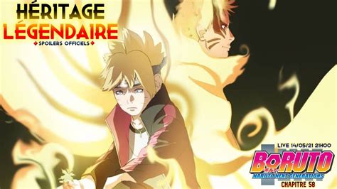 Un H Ritage L Gendaire Boruto Chapitre Spoilers Officiels