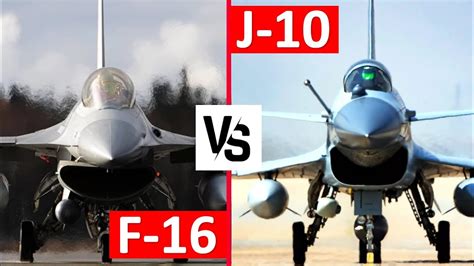 USAF F-16 vs J-10 PLAAF - YouTube