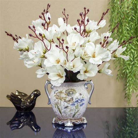 Moderne Porzellan Keramik Vase K Nstliche Blume Set Ornament