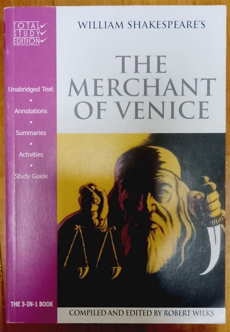 The Merchant Of Venice Complete Study Edition Hobbies Toys Books