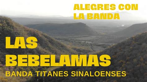 Banda Titanes Sinaloenses Las Bebelamas Youtube