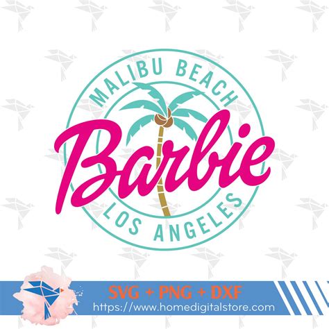 Barbie Malibu Beach Svg Png Dxf