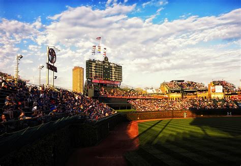 Chicago Cubs Scoreboard 04 Photograph by Thomas Woolworth - Pixels