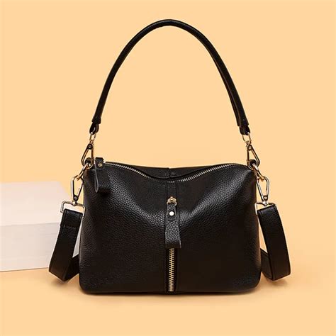 Luxury Genuine Leather Women S Shoulder Crossbody Bags High