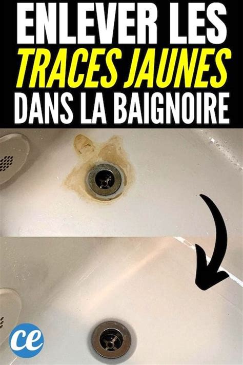 L Astuce Pour Nettoyer Une Baignoire Entartr E Fini Les Taches Jaunes