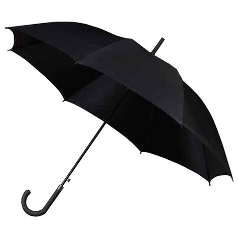 Plain Black Umbrella / Standard Walking Umbrella - Umbrella Heaven