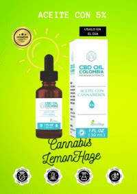 Aceite Con CBD 30ml 5 1500mg Lemonhaze Mercannabico