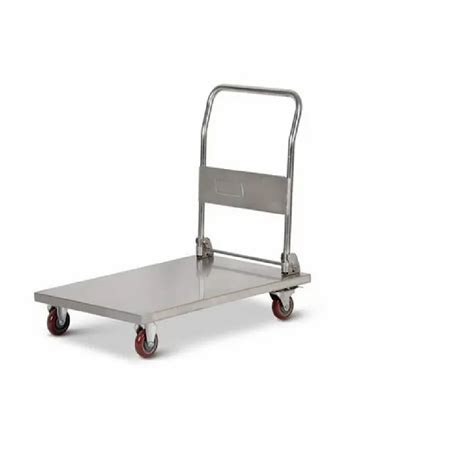 Stainless Steel Material Handling Trolleys Load Capacity Kg At