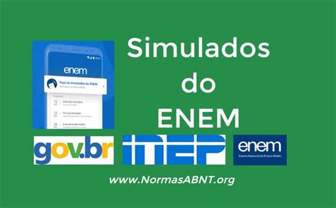 Simulado ENEM 2025 Fazer Simulados Gratuitos Online