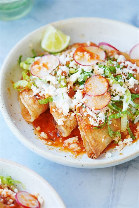 Tacos Dorados Step By Step Mexican Recipes By Muy Delish