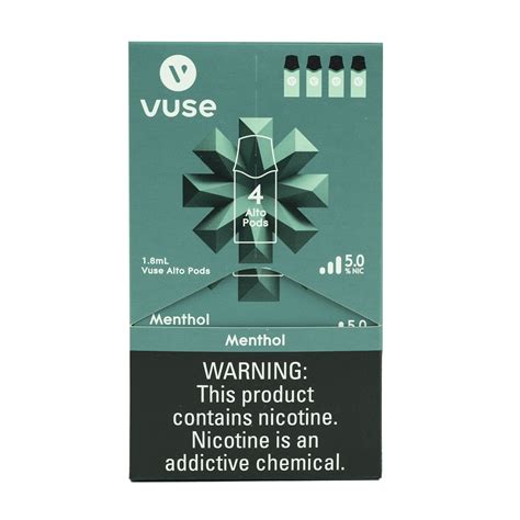 Vuse Menthol 5x4 Pods 50 Nic Vp1124