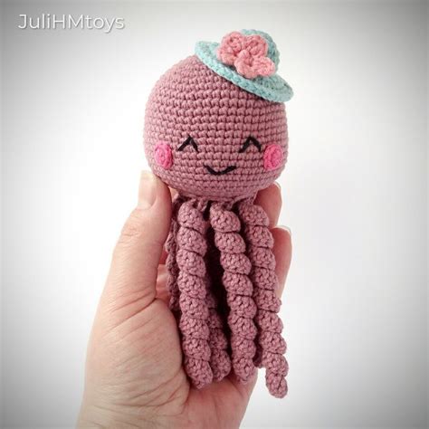 Cute Octopuses Crochet Pattern Amigurumi Toys Crochet Octopus Etsy Octopus Crochet Pattern